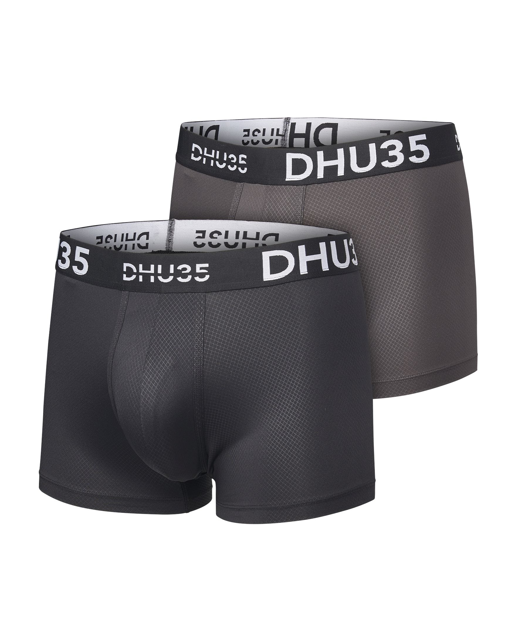 Caleçon court mode en microfibre pressé à chaud pour hommes, Denver Hayes, paquet de 3