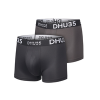 Caleçon court mode en microfibre pressé à chaud pour hommes, Denver Hayes, paquet de 3