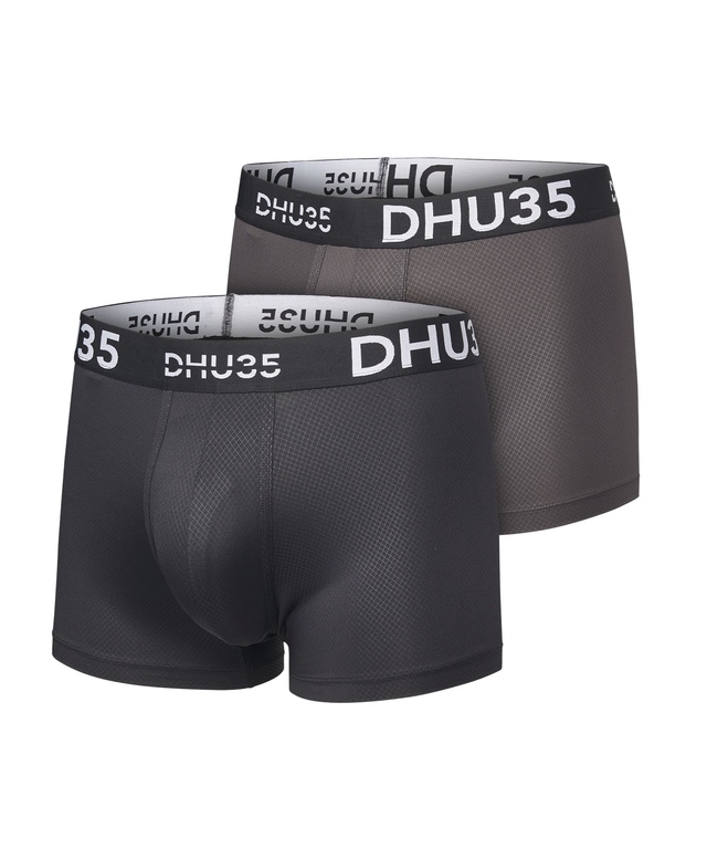 Denver Hayes Men's 3 Pack Fashion Microfiber Heat Press Trunk Brief