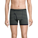Denver Hayes Men's 2 Pack Yarn Dye Boxer Briefs