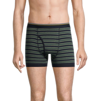 Denver Hayes Men's 2 Pack Yarn Dye Boxer Briefs