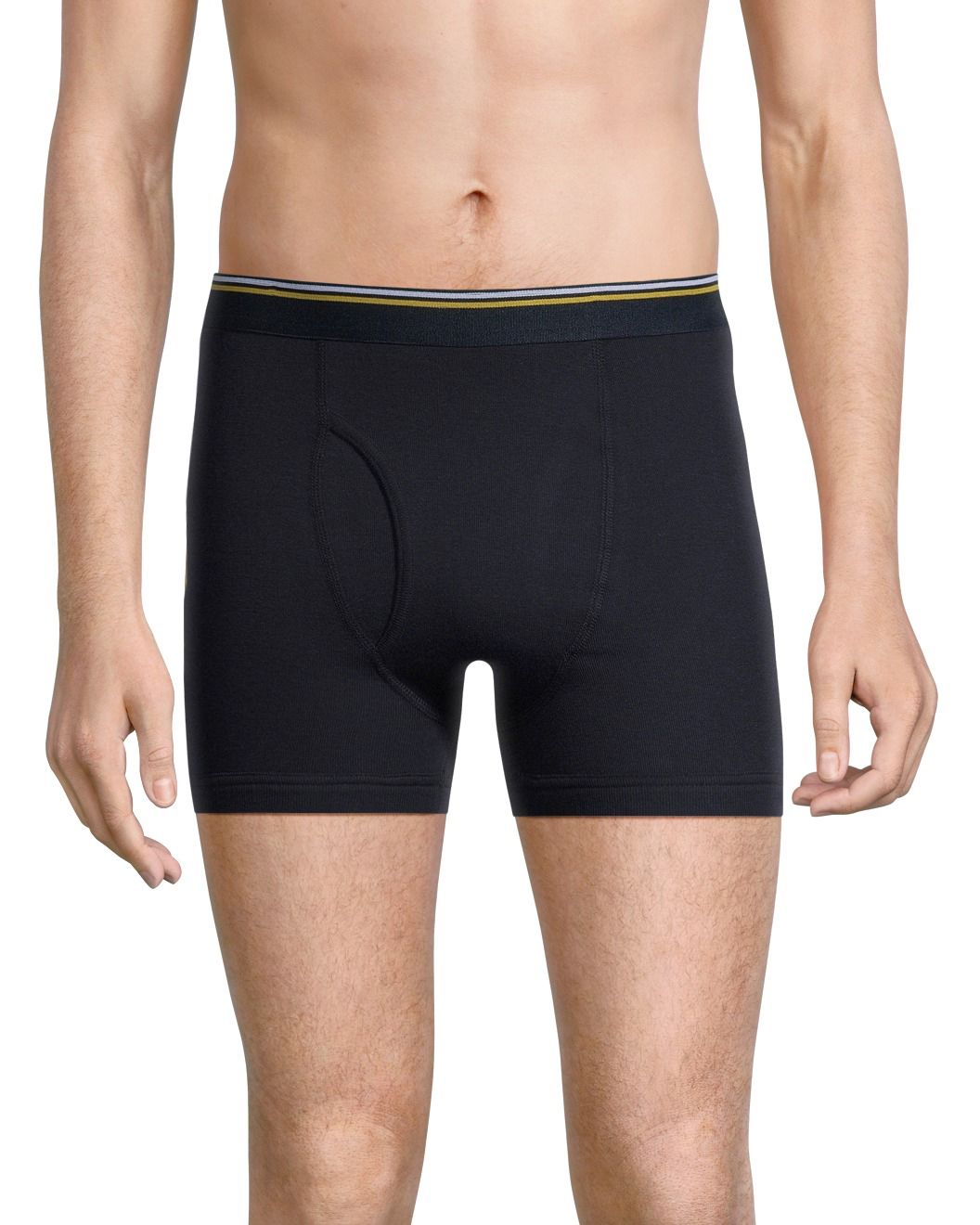 Denver Hayes Men's 2 Pack Yarn Dye Boxer Briefs