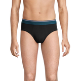 Denver Hayes Men's 4 Pack Status Elastic Sport Briefs Front_Flat