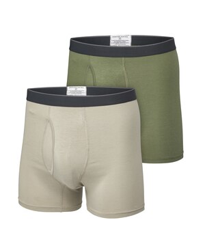 Caleçon boxeur Denver Hayes en rayonne de bambou, pour hommes, paquet de 2