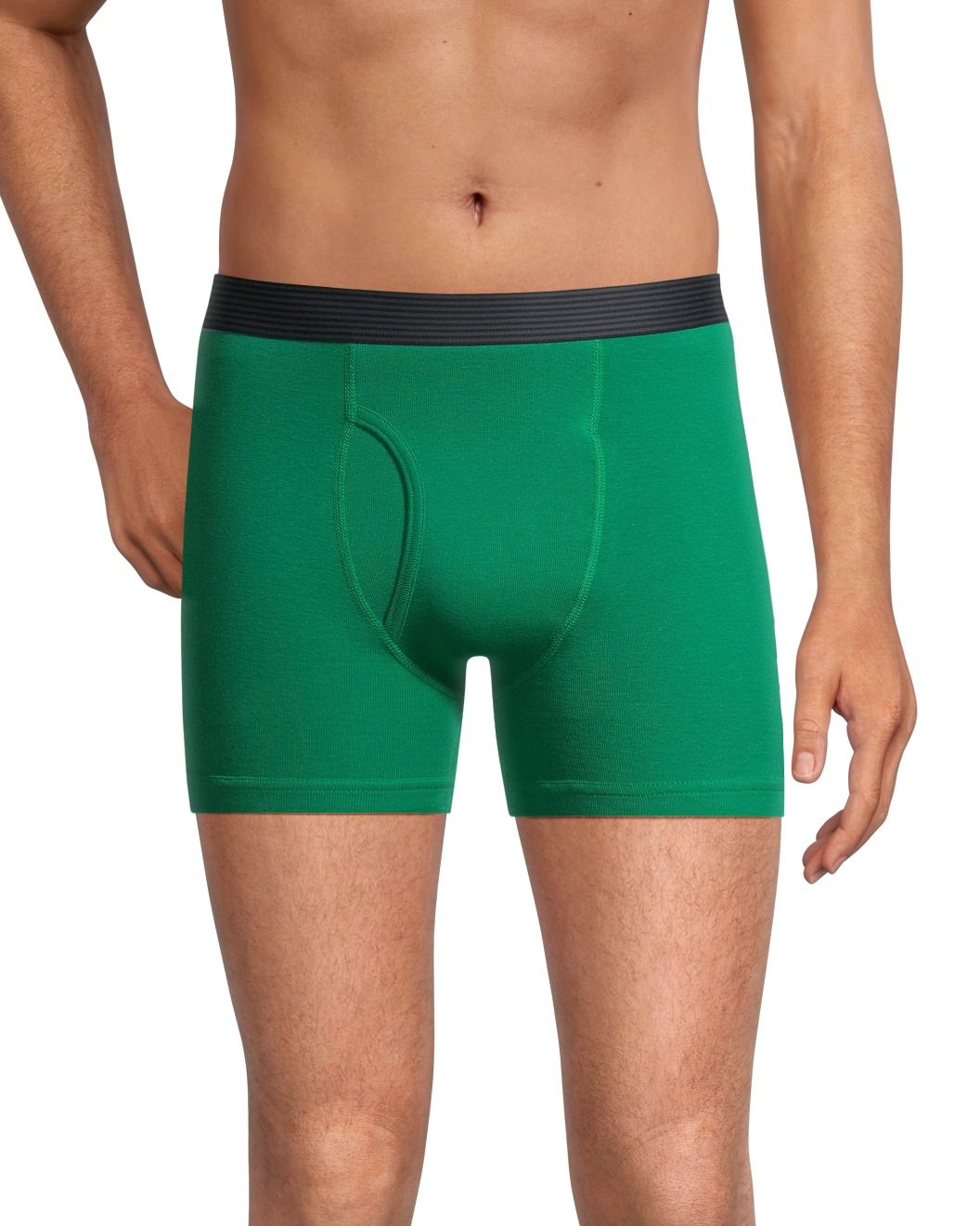 Denver Hayes Men's 4 Pack Classic Boxer Briefs Underwear