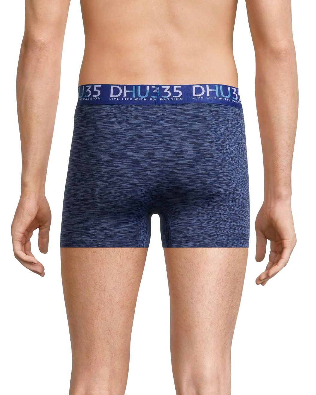 Caleçon boxeur à la mode en microfibre teint par zone pour hommes, Denver Hayes, paquet de 3