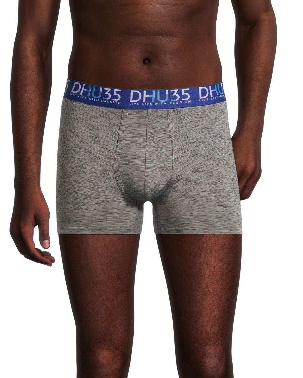 Caleçon boxeur à la mode en microfibre teint par zone pour hommes, Denver Hayes, paquet de 3