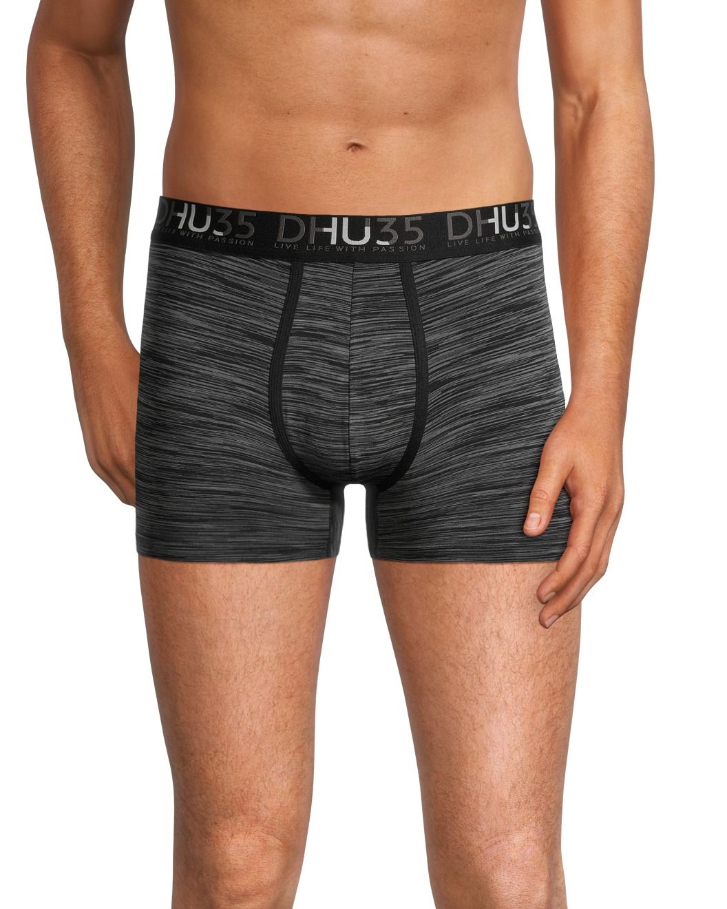 Caleçon boxeur en microfibre teint par zone pour hommes, Denver Hayes, paquet de 3