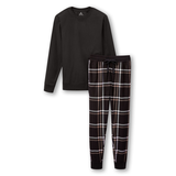 WindRiver Men's Micro Fleece Pajama Set Front_Flat