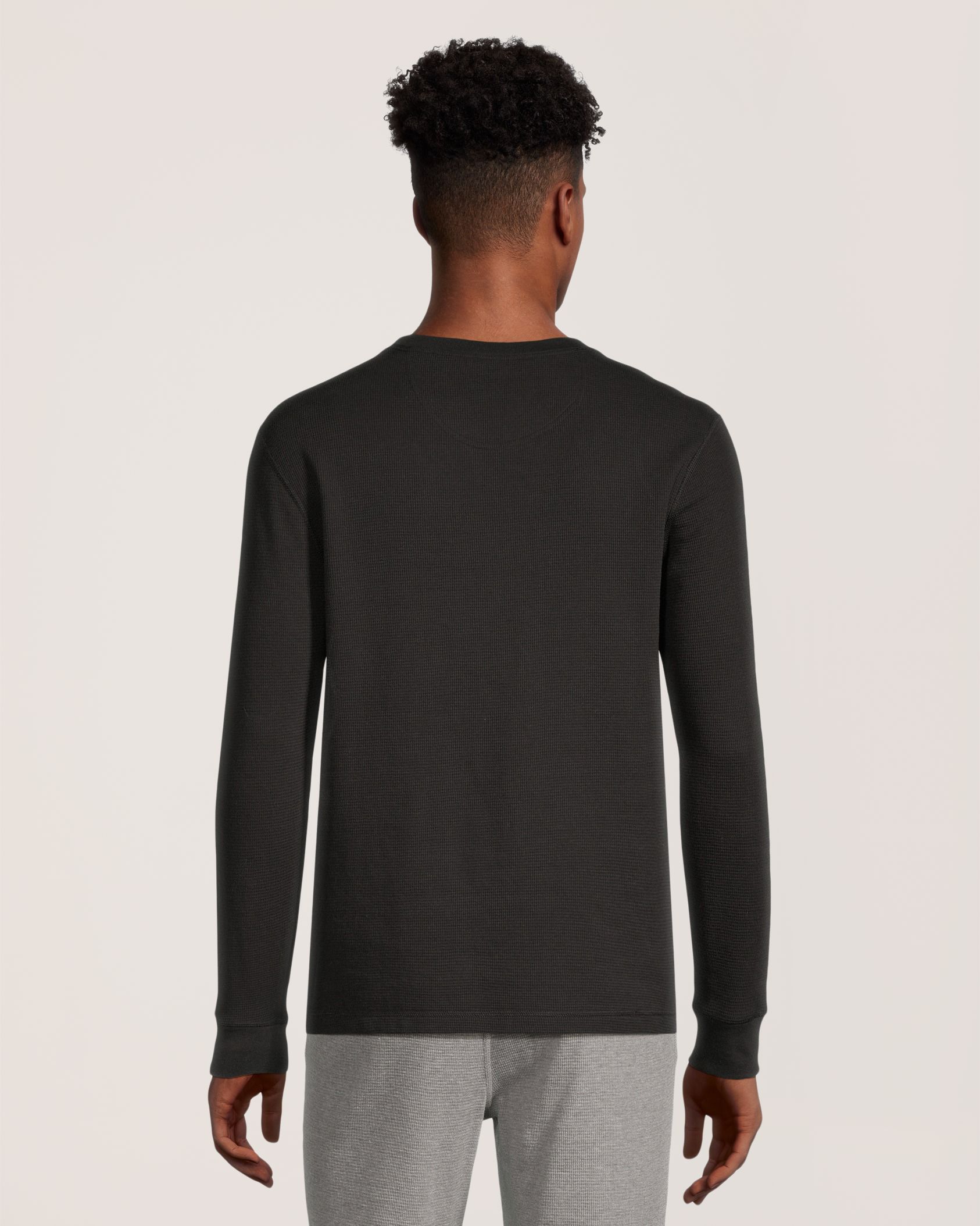 T-shirt de détente à point de brioche pour hommes, Denver Hayes