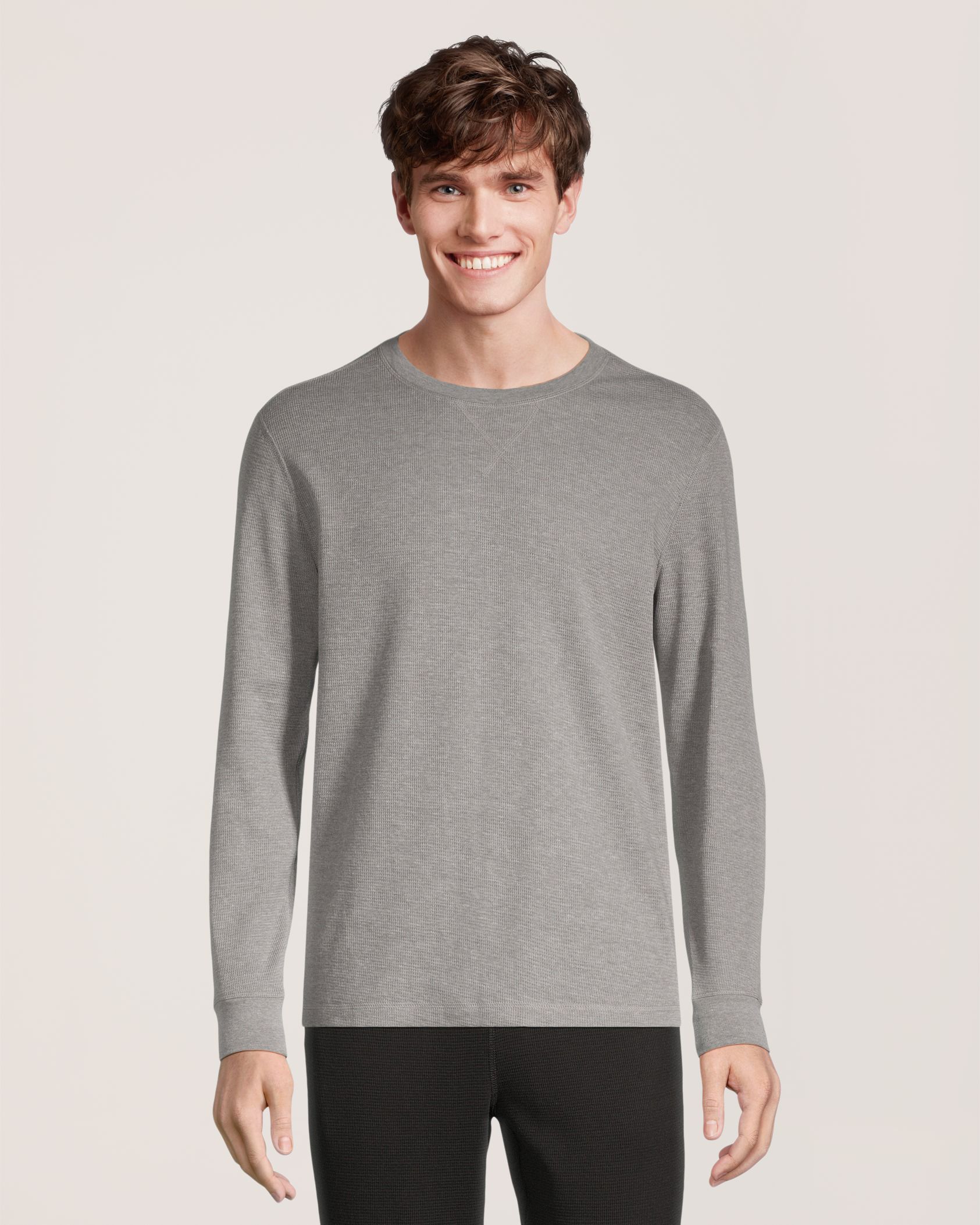 T-shirt de détente à point de brioche pour hommes, Denver Hayes