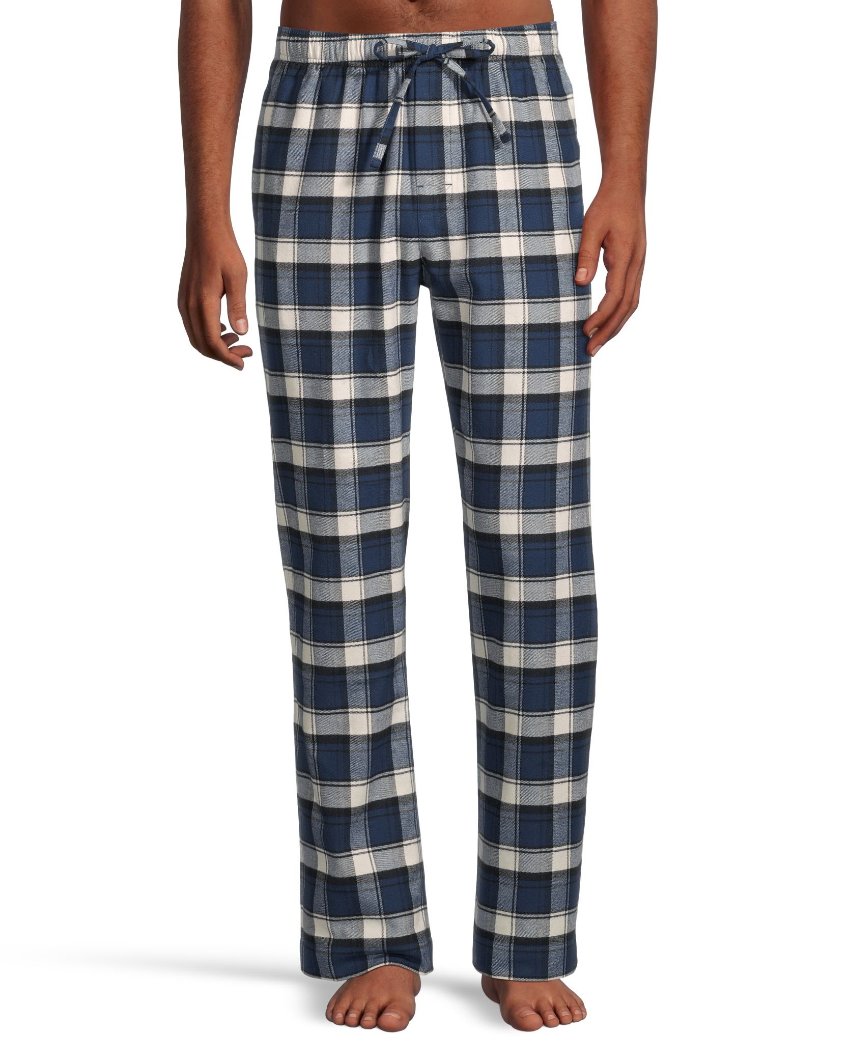 Pantalon de détente en flanelle à carreaux pour hommes, Denver Hayes, paquet de 2