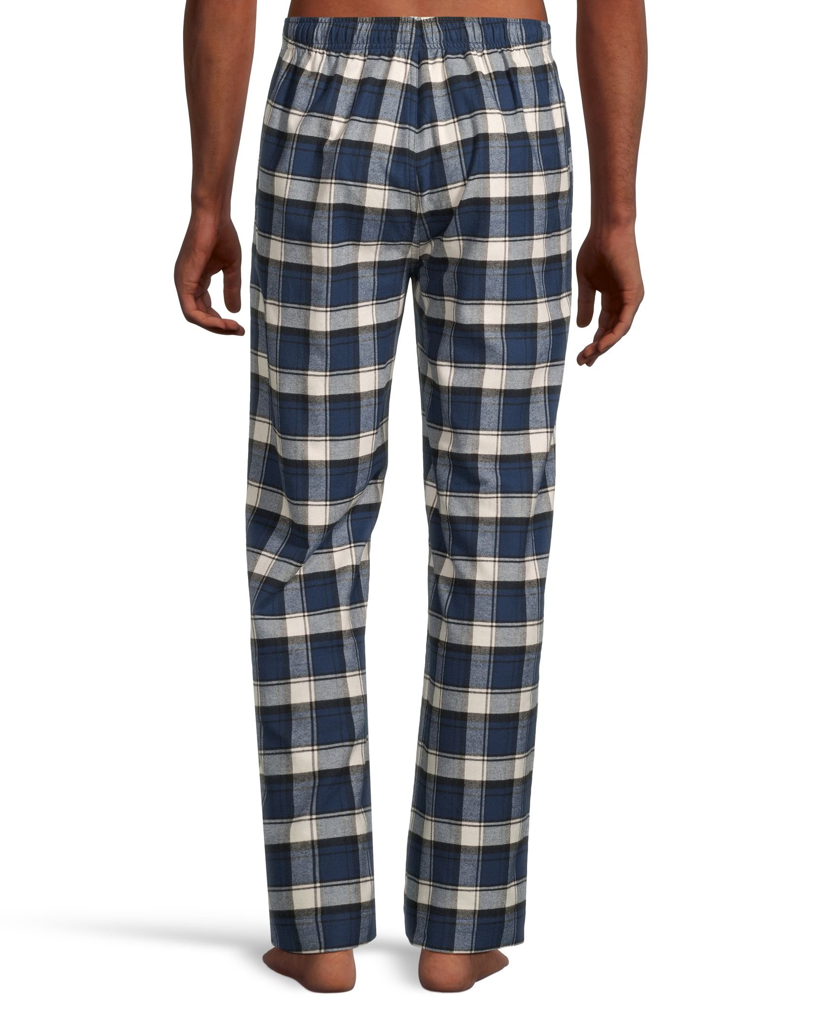 Pantalon de détente en flanelle à carreaux pour hommes, Denver Hayes, paquet de 2