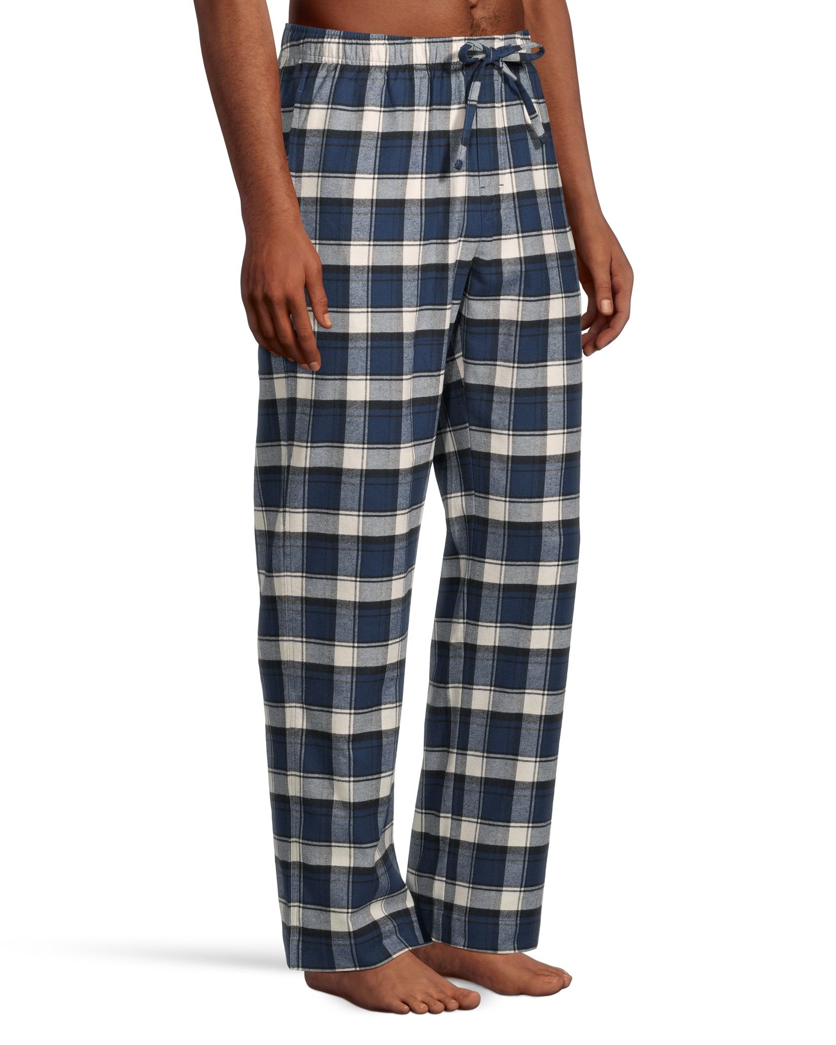 Pantalon de détente en flanelle à carreaux pour hommes, Denver Hayes, paquet de 2