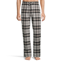 Pantalon de détente en flanelle à carreaux pour hommes, Denver Hayes, paquet de 2 Front_Flat