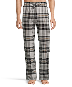 Pantalon de détente en flanelle à carreaux pour hommes, Denver Hayes, paquet de 2