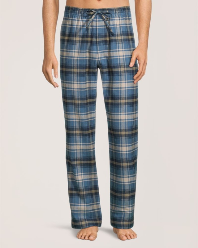 Denver Hayes Men's Flannel Plaid Lounge Pants