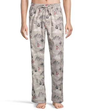 Pantalon de détente en flanelle imprimé pour hommes, WindRiver