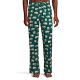 Pantalon de détente en flanelle imprimé pour hommes, WindRiver Front_Flat