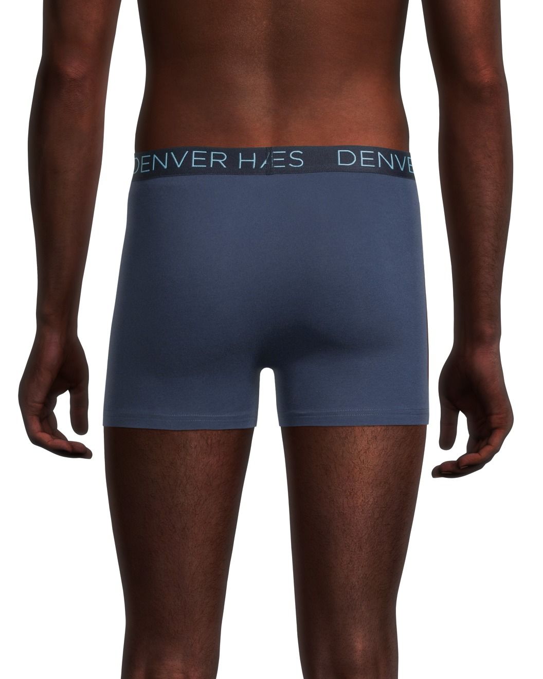 Denver Hayes Men's Fashion DriWear Trunk Briefs, 2 Pack