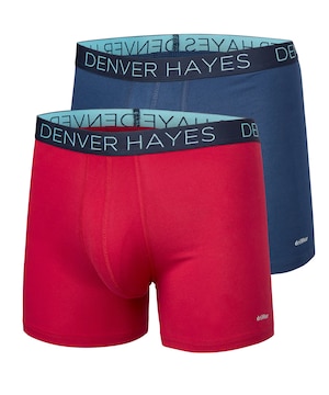 Denver Hayes Men's Fashion DriWear Boxer Briefs, 2 Pack
