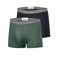 Caleçon court mode en bambou pour hommes, paquet de 2, Denver Hayes Front_Angled_Left