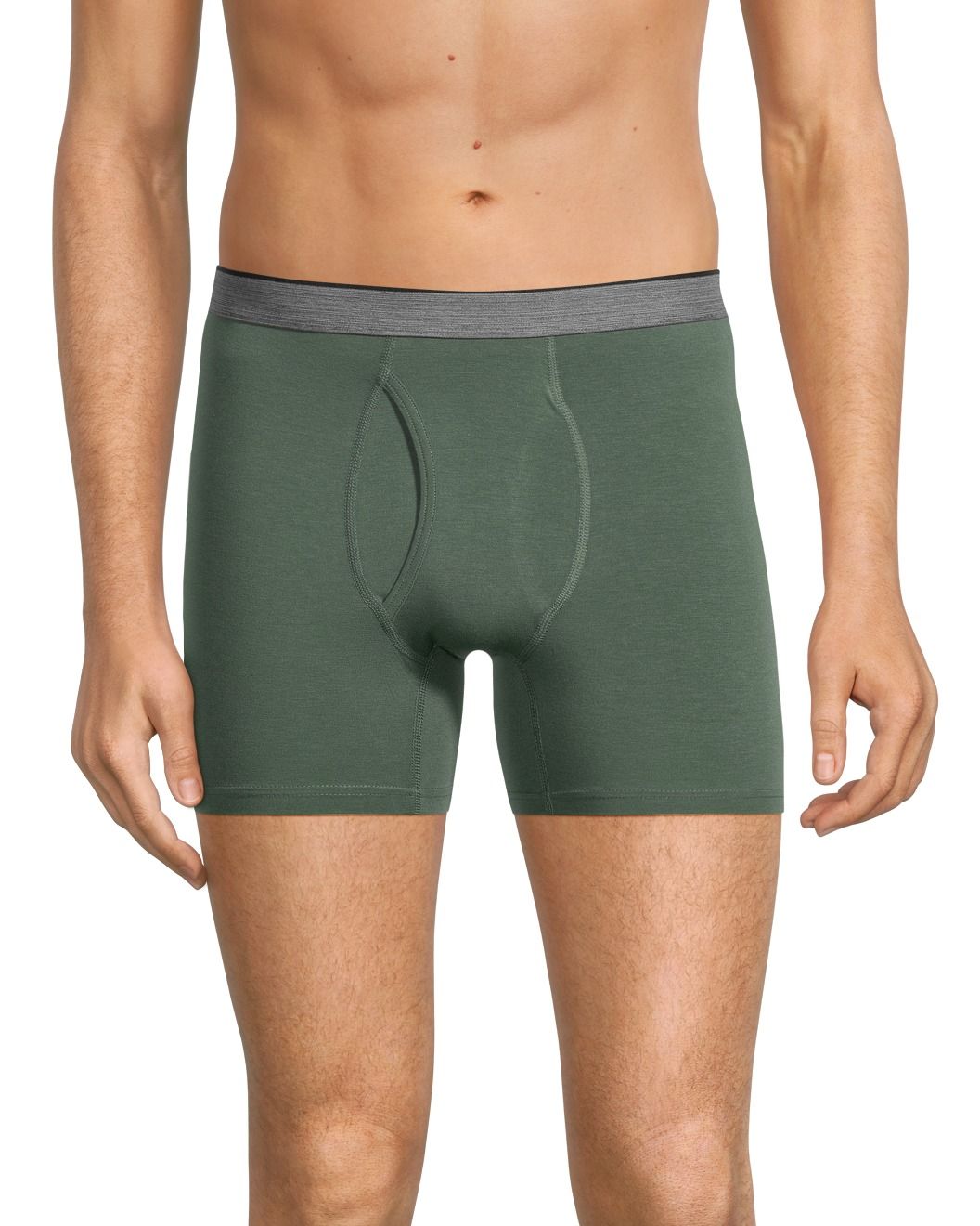 Denver Hayes Men's Fashion Bamboo Boxer Briefs, 2 Pack