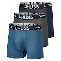 Caleçon boxeur en microfibre pressé à chaud pour hommes, Denver Hayes Front_Angled_Left