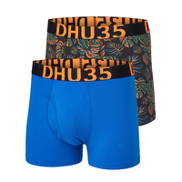 Caleçon boxeur en coton extensible pour hommes, Side X Side, Denver Hayes Front_Angled_Left