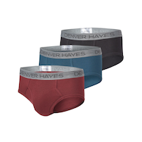 Caleçon de base pour hommes, paquet de 3, Denver Hayes Front_Angled_Left