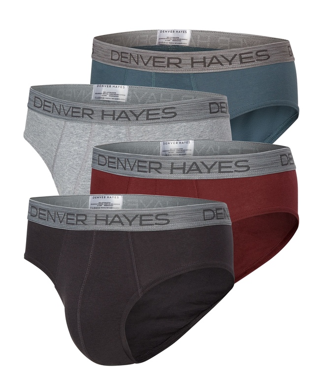 Caleçon de sport pour hommes, Denver Hayes, paquet de 4