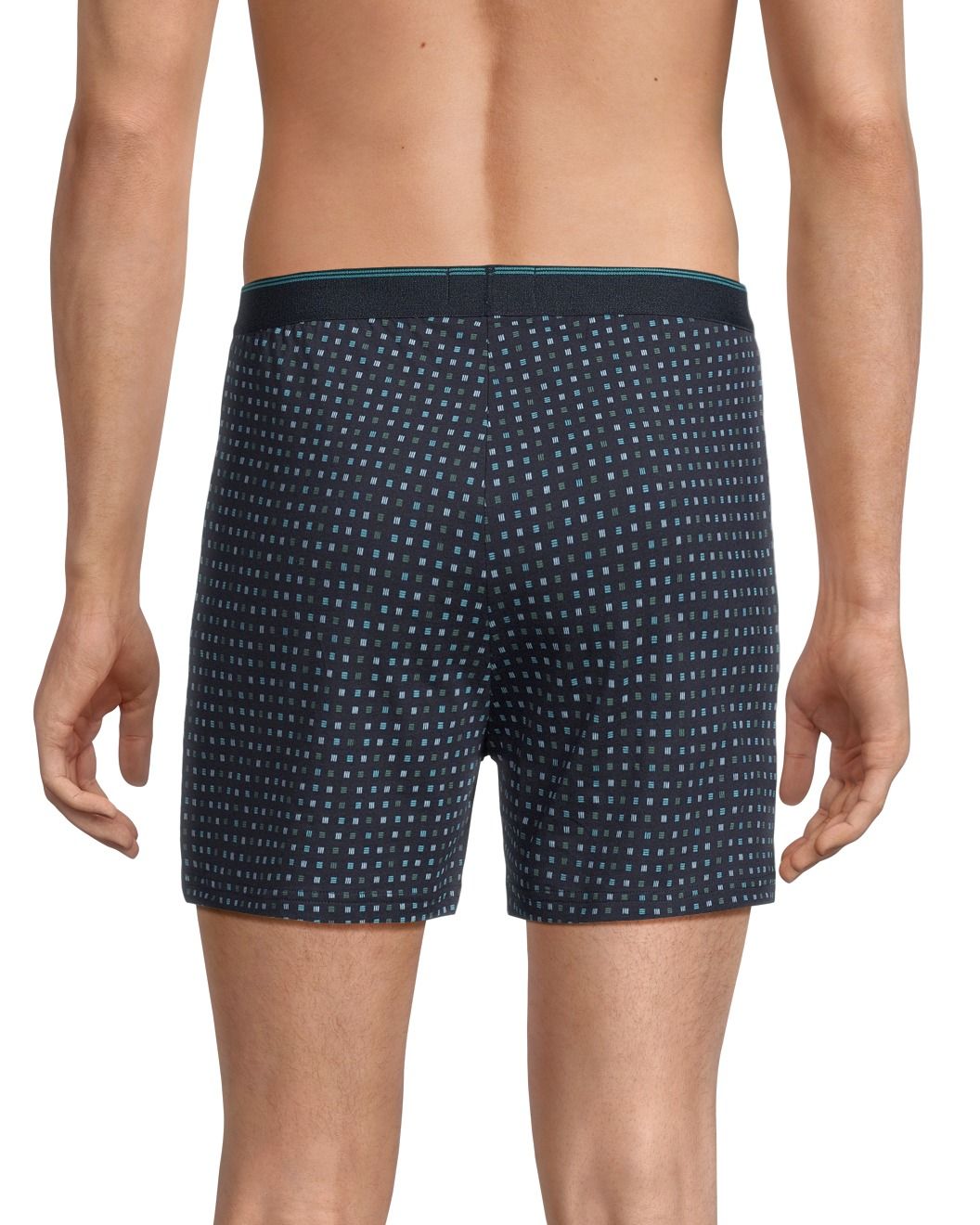 Denver Hayes Men's Yarn Dye Loose Fit Boxers, 3 Pack