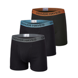 Caleçon boxeur élastique pour hommes, paquet de 3, Denver Hayes Front_Angled_Left