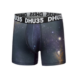 Caleçon boxeur en microfibre à imprimé de photo véritable pour hommes, Denver Hayes Front_Angled_Left