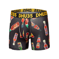 Denver Hayes Men's Microfibre Printed Boxer Briefs Front_Angled_Left