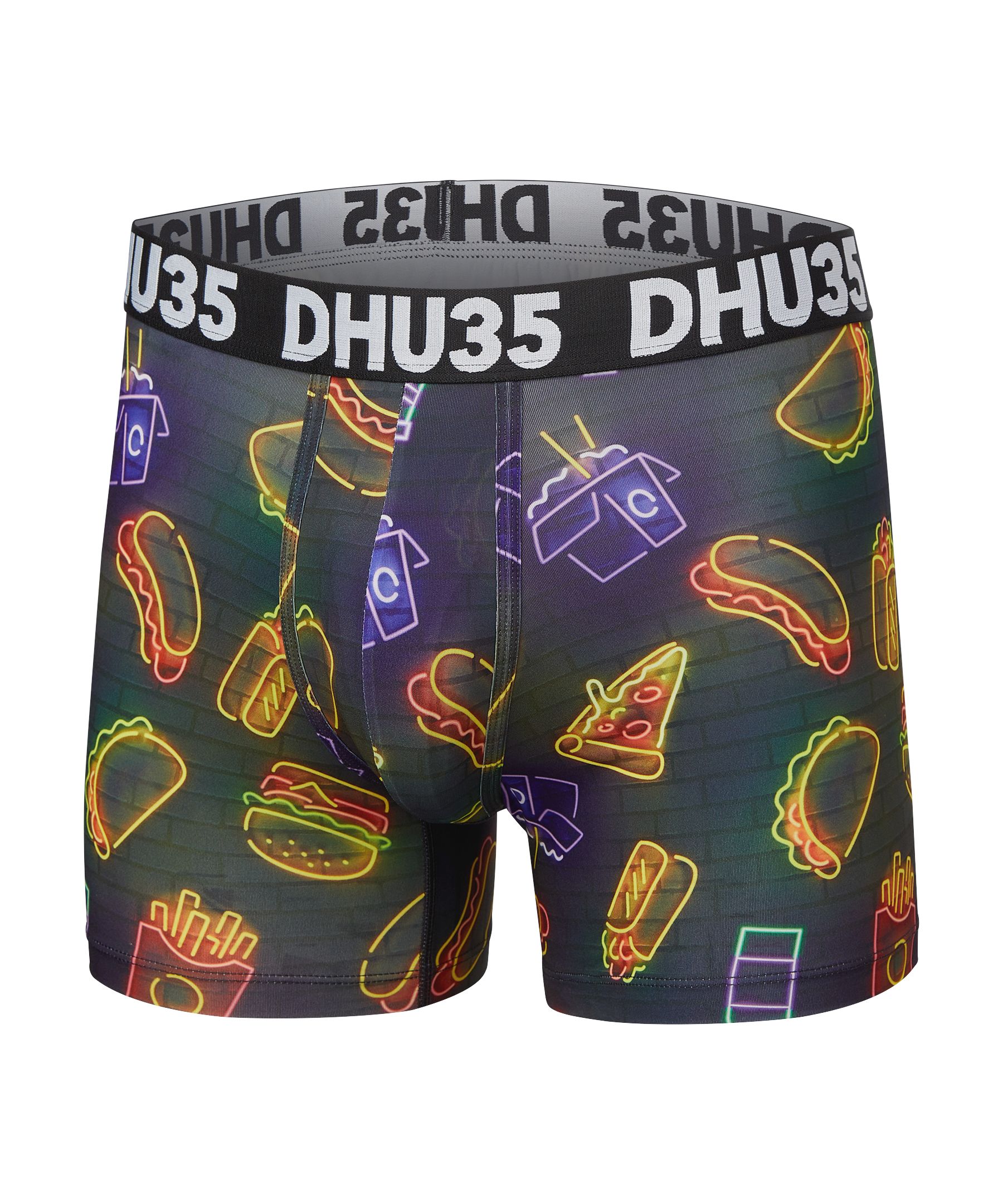 Caleçon boxeur en microfibre à imprimé pour hommes, Denver Hayes