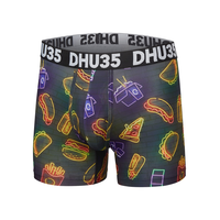 Denver Hayes Men's Microfibre Printed Boxer Briefs