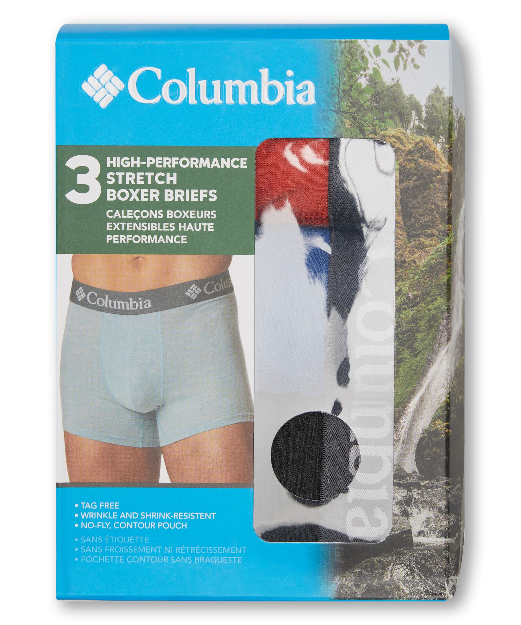 Columbia Men's Performance Stretch Boxers