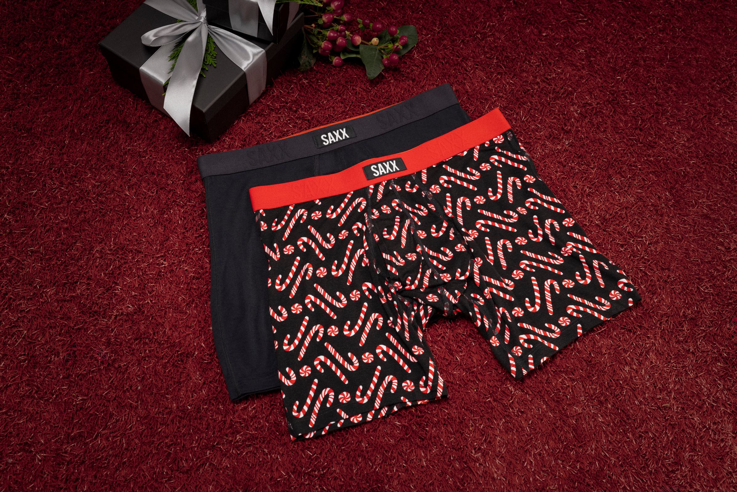 SAXX Men's Vibe Xtra BallPark Pouch™ Boxer Briefs, 2 Pack