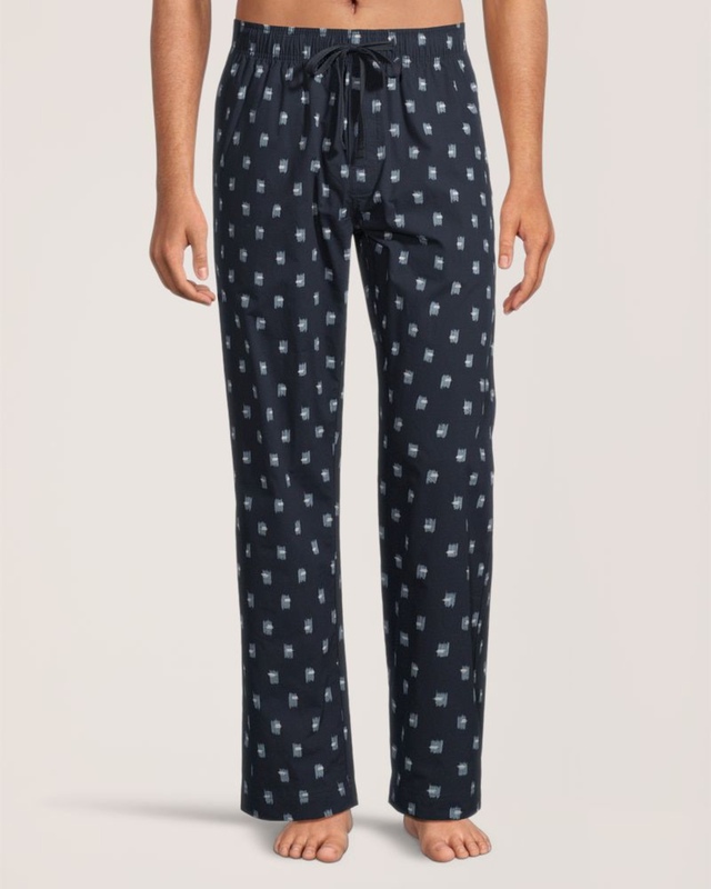 Denver Hayes Men's Woven Plaid Lounge Pants