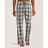 Denver Hayes Men's Woven Plaid Lounge Pants Front_Flat