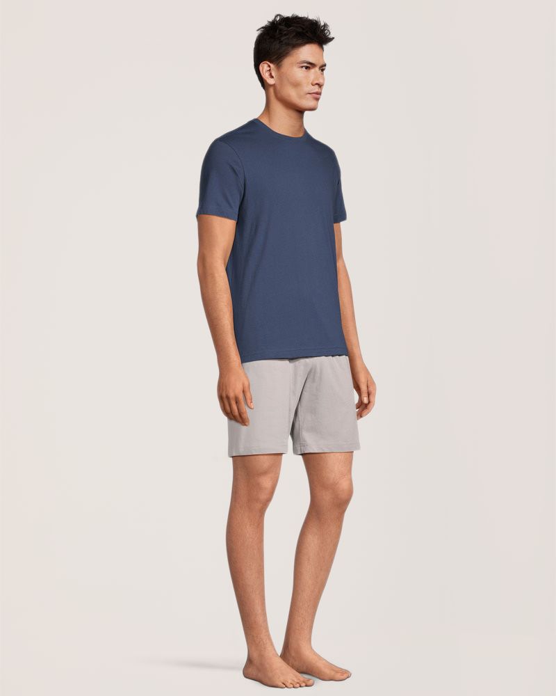 Ensemble t-shirt et short en jersey pour hommes, Denver Hayes