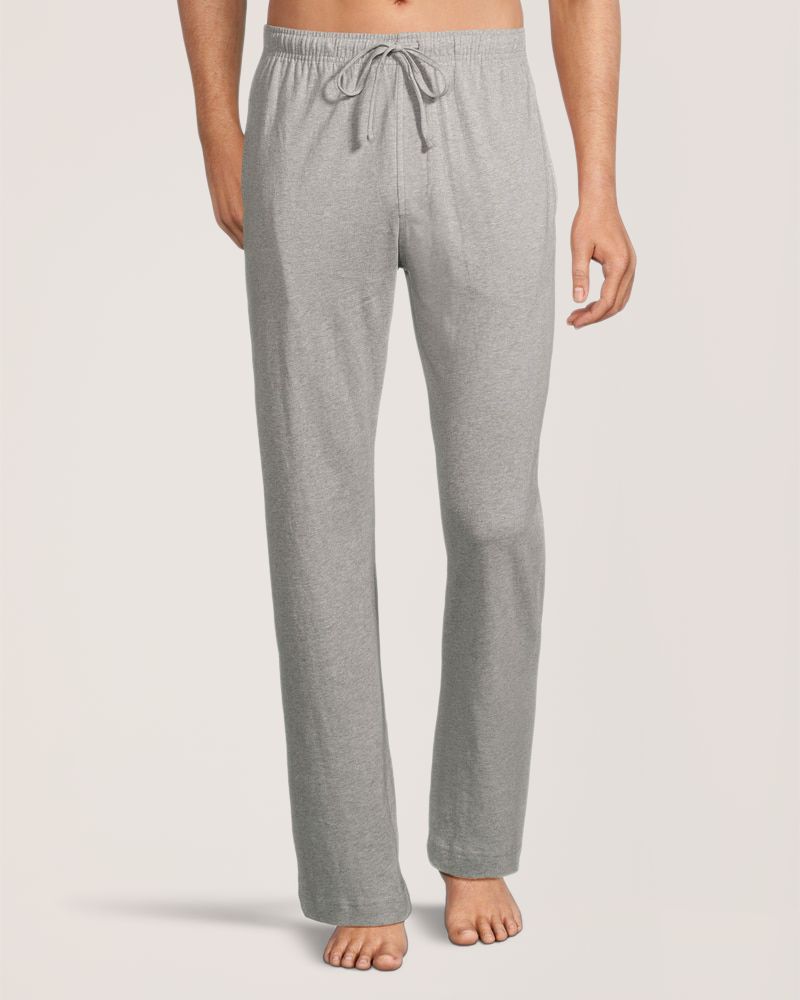 Denver Hayes Men's 2 Pk Jersey Solid Lounge Pants