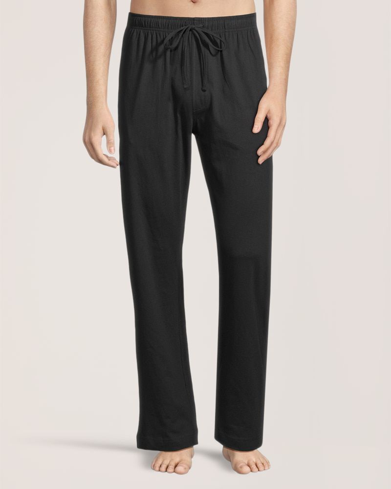 Denver Hayes Men's 2 Pk Jersey Solid Lounge Pants