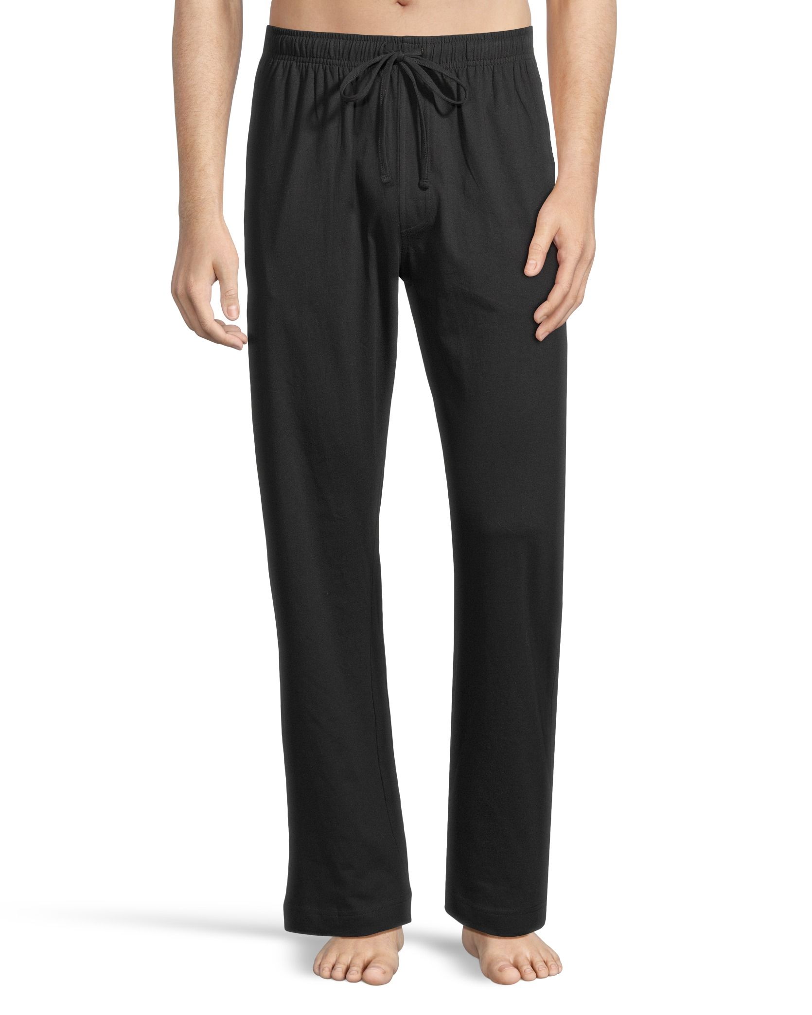 Denver Hayes Men's 2 Pk Jersey Solid Lounge Pants