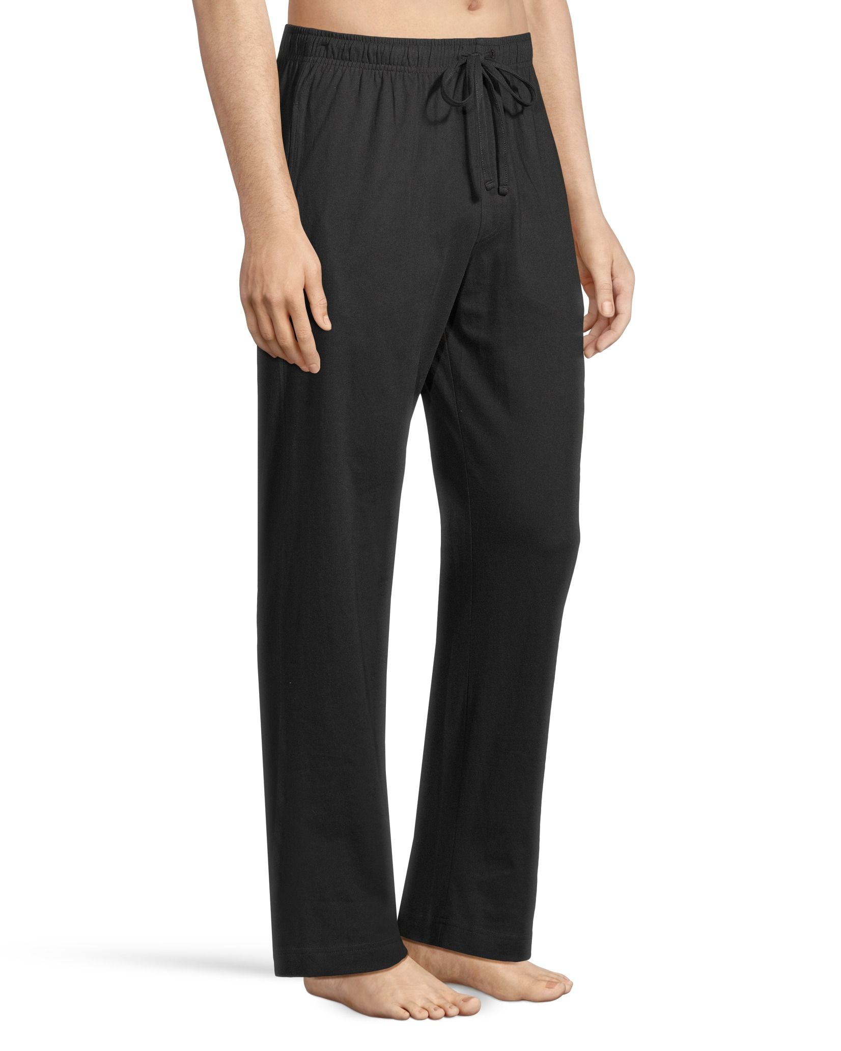 Denver Hayes Men's 2 Pk Jersey Solid Lounge Pants