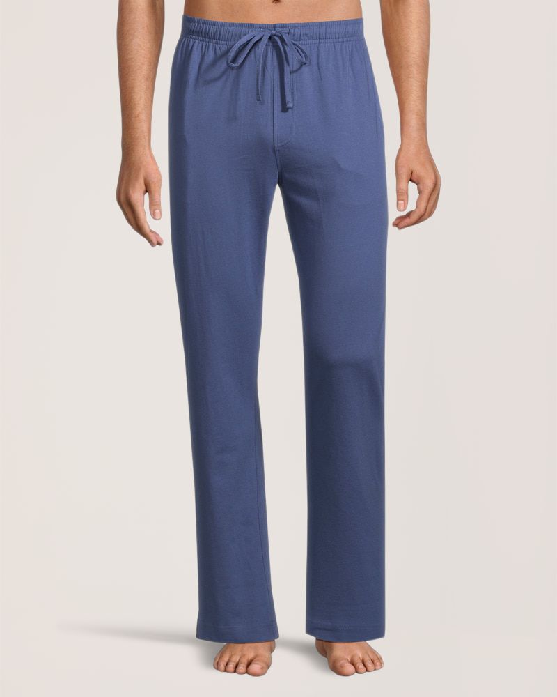 Denver Hayes Men's 2 Pk Jersey Solid Lounge Pants