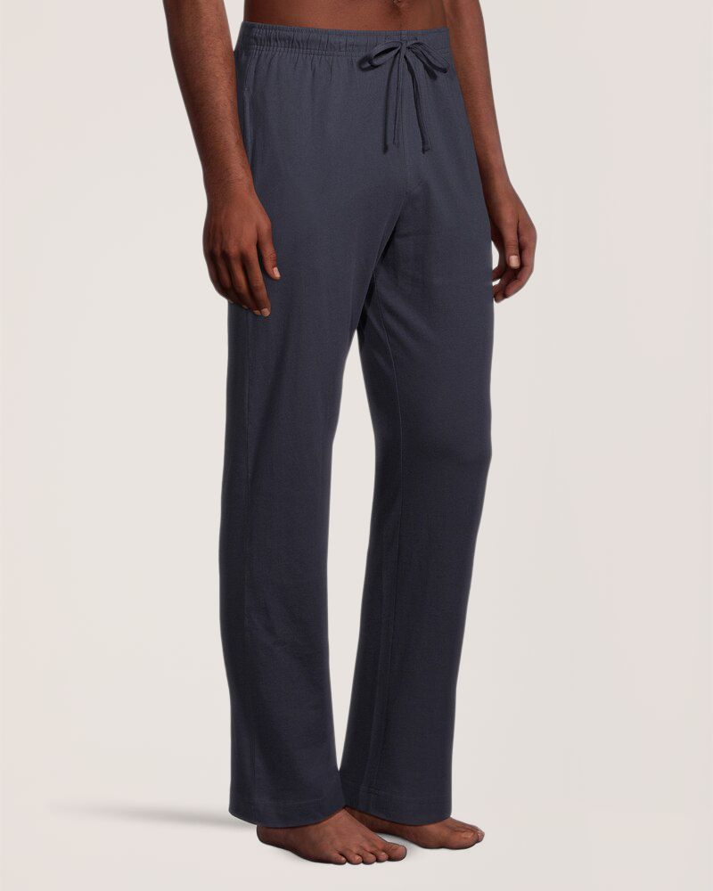 Denver Hayes Men's 2 Pk Jersey Solid Lounge Pants