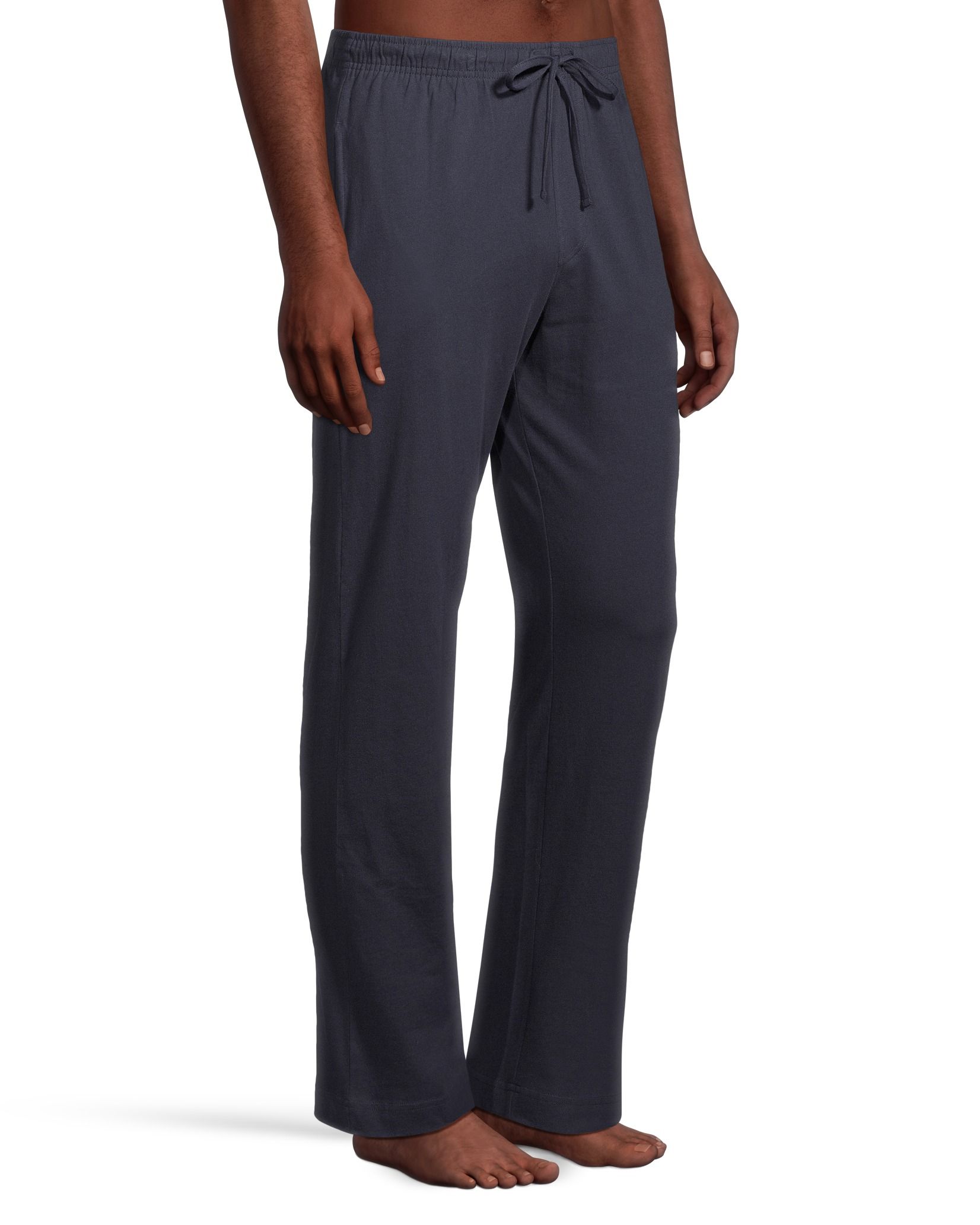 Denver Hayes Men's 2 Pk Jersey Solid Lounge Pants