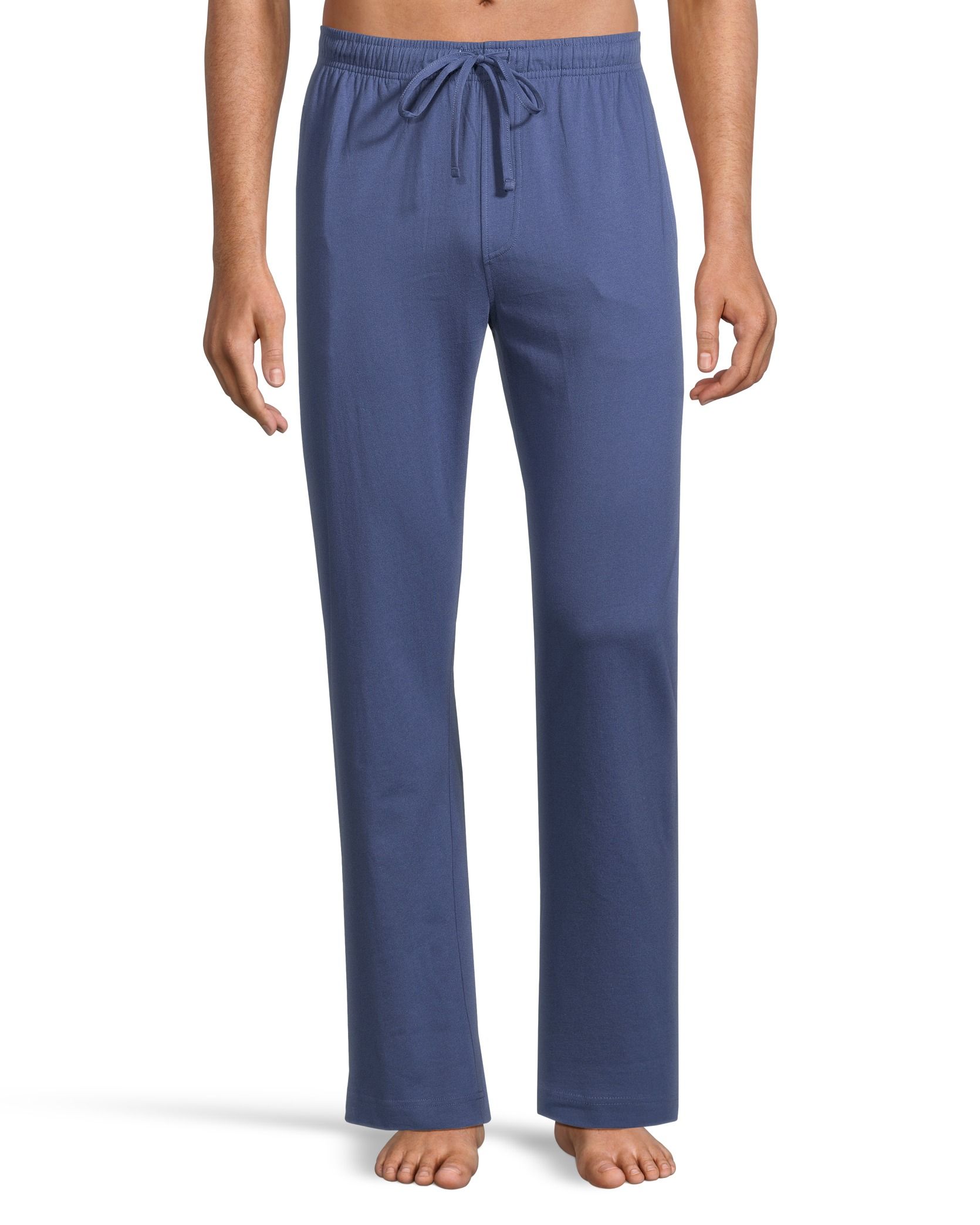 Denver Hayes Men's 2 Pk Jersey Solid Lounge Pants